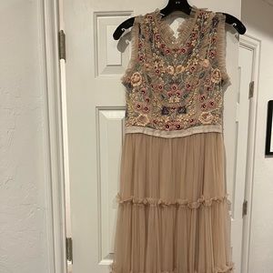 Needle and Thread Beaded Dress. In EXCELLENT CONDITION